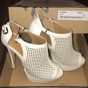 White booties